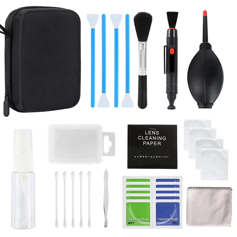 Professional Camera Cleaning Kit Works as Camera Lens Cleaning Kit, Camera Cleaner, Sensor Cleaner