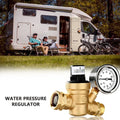GoolRC Valve,0-160psi And Inlet Reducer With 0-160psi Valve -free Brass Pressure Valve -free Brass Adjustable Water Screened Filter Rv Water Pressure With 0-160psi And Pressure Reducer With