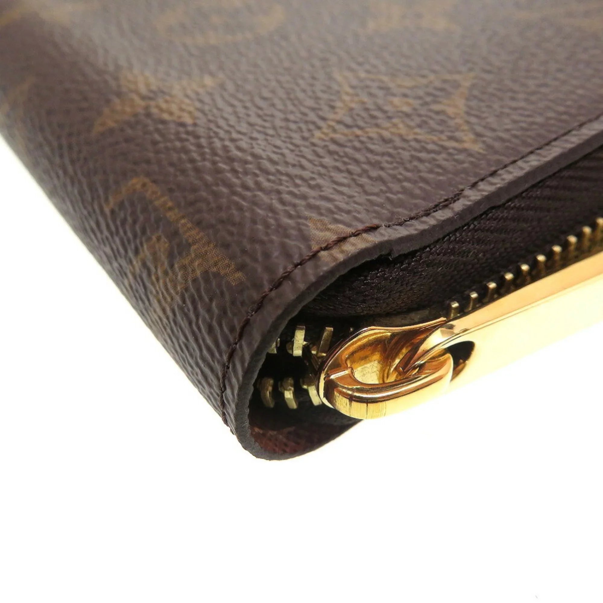 Pre-Owned Louis Vuitton M42616 Monogram Zippy Round Long Wallet (Good)