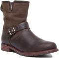Ariat Savannah Women's 7" Waterproof Full Grain Leather Ankle Boot In Choco Size 6.5