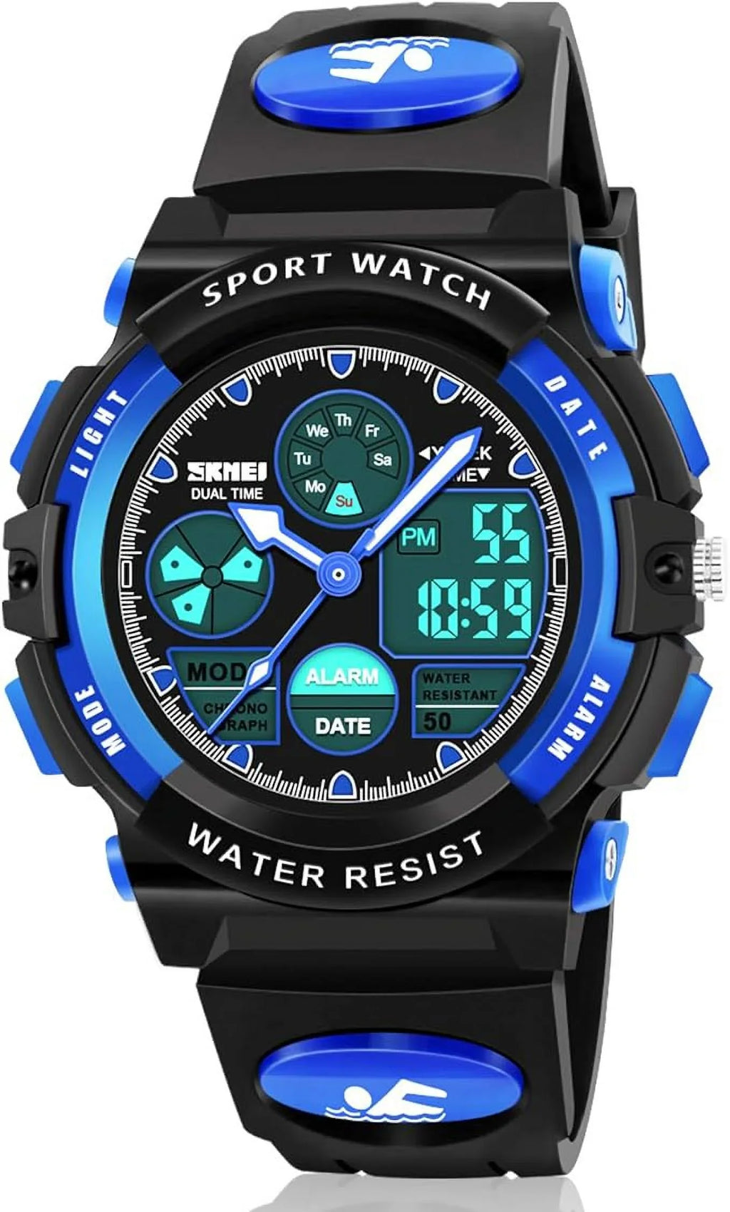Multi Function Waterproof Watch for Kids - Kids Gifts
