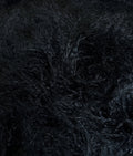 Faux Fake  Yak  3.5"  Pile Japanese Fire Retardant Yarn 2.3oz Per Yard / Craft, Sewing Cosplay 58" Wide Sold by Continuous Yard (Black)
