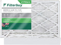 Filterbuy 14x25x4  8 Pleated   Furnace Air Filters (2-Pack)