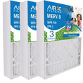 16x25x3 Air Filter  8 Comparable to  700 &  5 Compatible with Lennox X0581 Air Filter 3 Pack by     .