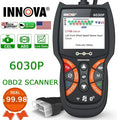 6030P OBD2 Scanner Check Engine  Code Reader Automotive Diagnostic Scan Tool 12V Battery Alternator Test Full  Modes for   Car Scanner Automotive Scanner Analyzer Turn off