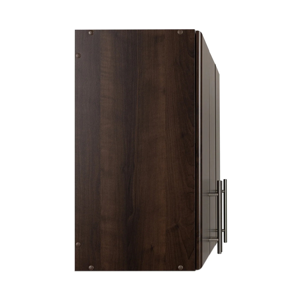 Prepac Elite Wall Cabinet, Versatile Adjustable Garage Wall Cabinet by Prepac, Tall 3-Door, 54"W x 24"H x 12"D, -5424, Espresso