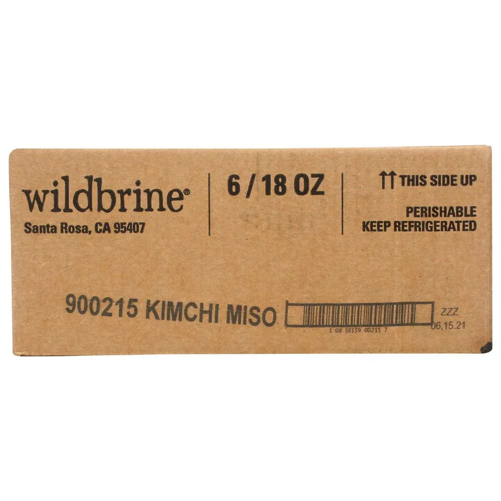 Wildbrine Miso Horseradish Kimchi, 18 Ounce -- 6 per case.