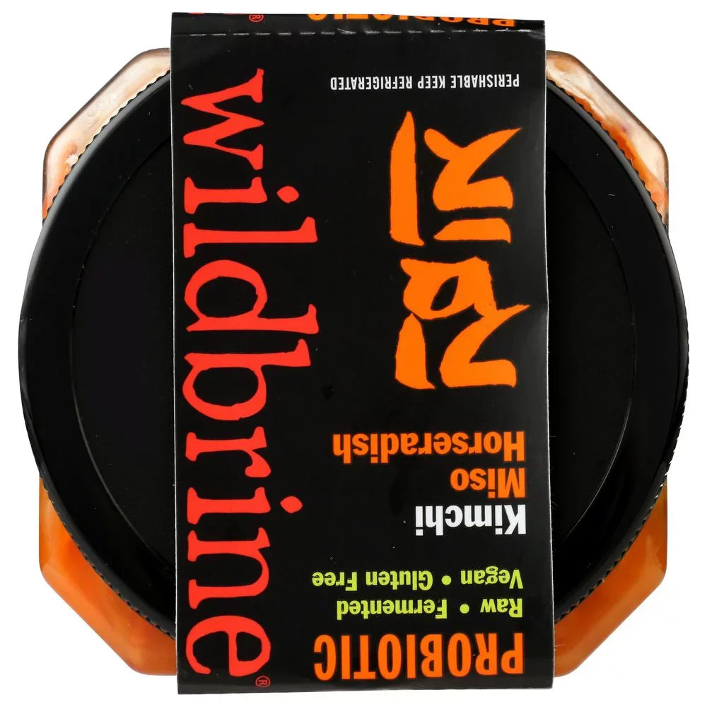 Wildbrine Miso Horseradish Kimchi, 18 Ounce -- 6 per case.