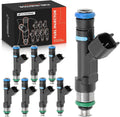A-Premium Fuel Injectors Compatible with Ford Crown Victoria 2006-2011, Crown Victoria 2006-2011 & Lincoln Town Car 2006-2011 & Mercury Grand Marquis 2006-2011, V8 4.6L, Set of 8, Replace# 0280158089