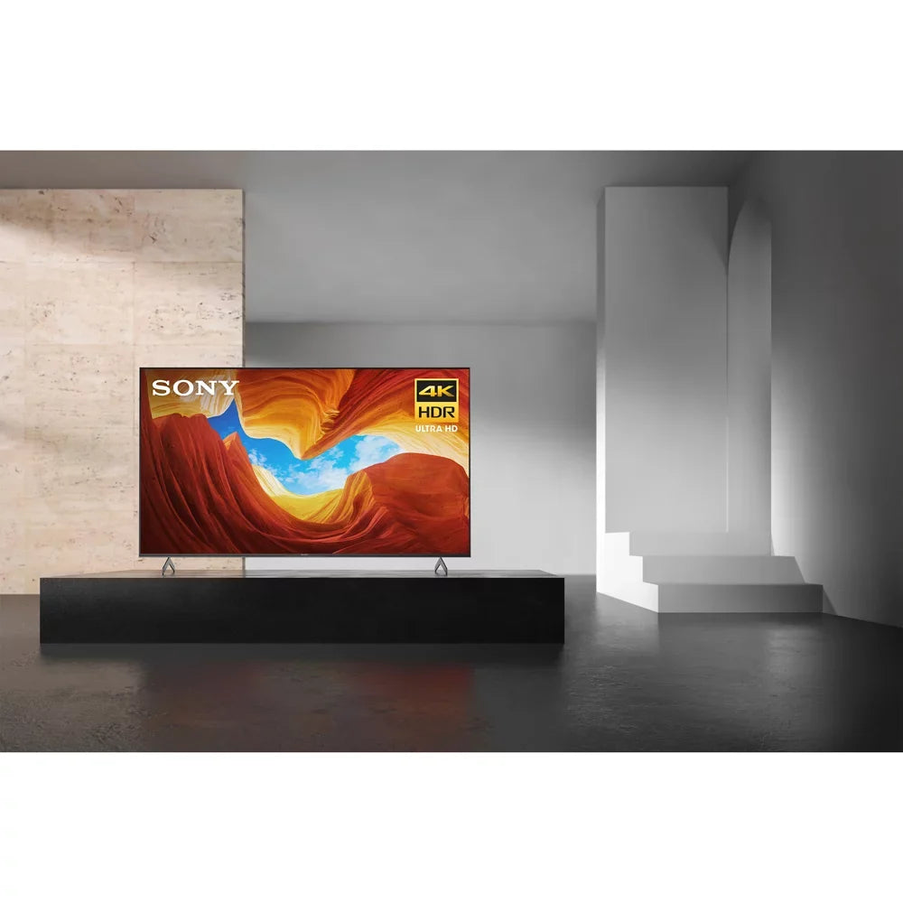 Sony XBR55X900H 55-inch 4K  Full Array  Smart  2020 Bundle with Deco Gear Sound Bar with Subwoofer, Wall Mount, 6-Outlet Surge Adapter, Screen Cleaner and  Essentials 2020