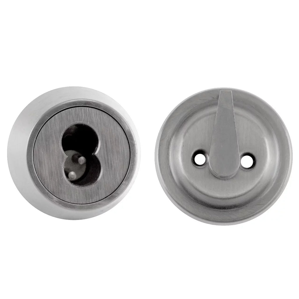 Stanley Best  2.75 in. 8T Series Backset 7 Pin Standard Strike Less Core Classroom Deadbolt, Satin Chrome