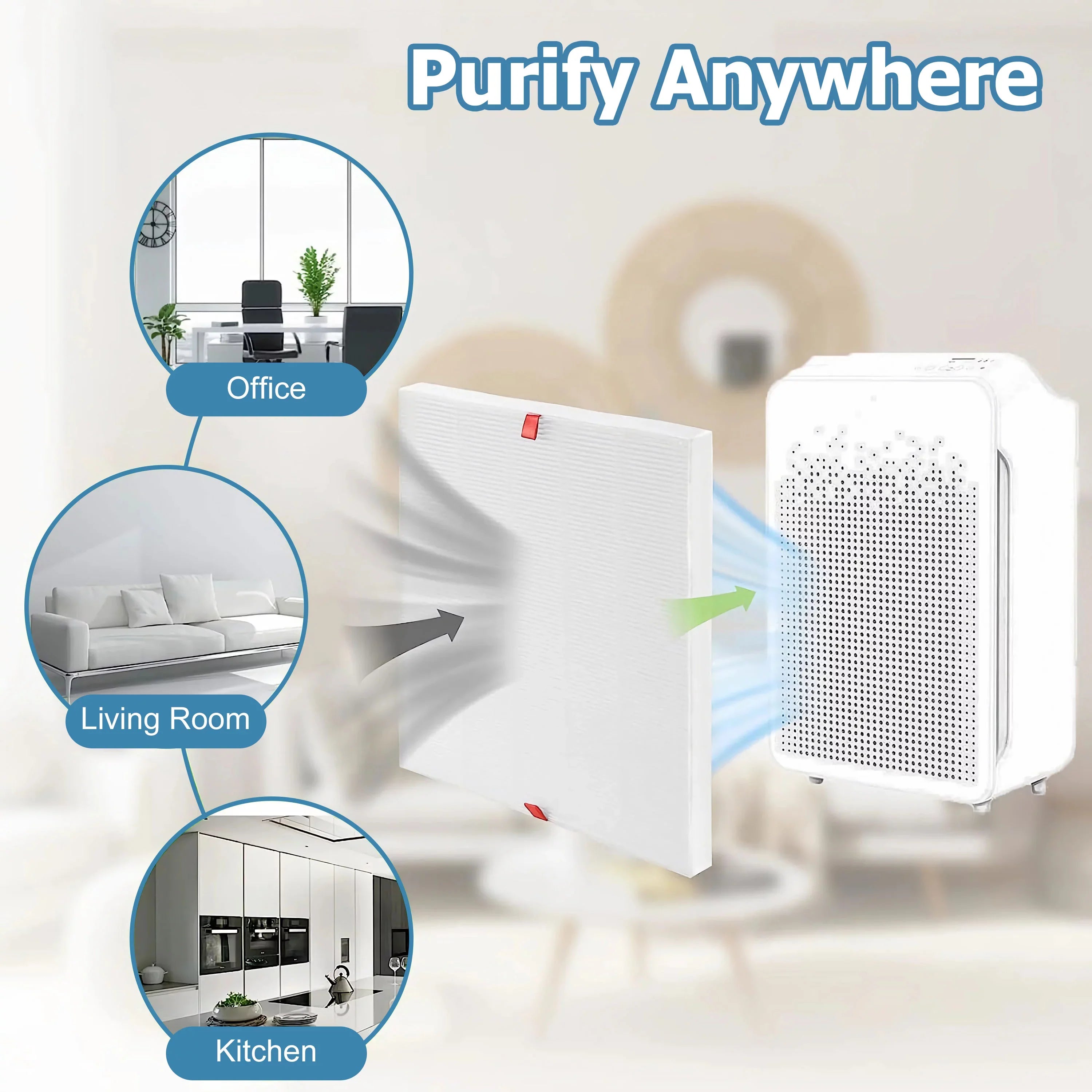 C545 Replacement  Filter for Winix C545 Air Purifier, Ture  Filter S Only
