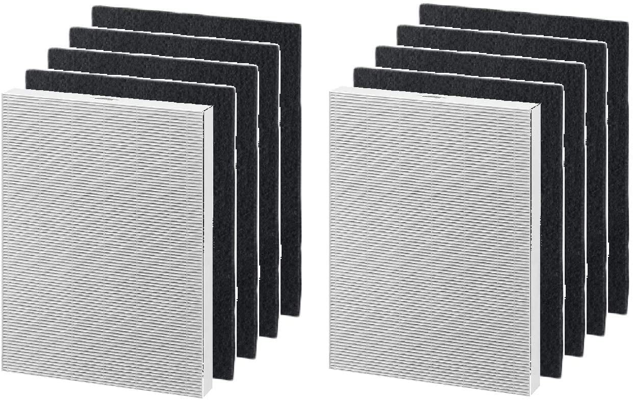 Air Filter Compatible With Fellowes AeraMax 200 Purifier Model 190/200/DB55/DX55. 2 Packs