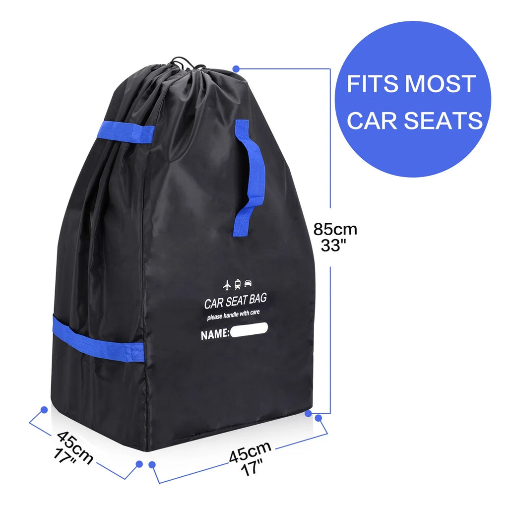 Car Seat Bag for Air Travel Universal Infant Carseat Storage Bag for Airplane Gate Check Large Durable Carseat Travel bag with Shoulder Straps