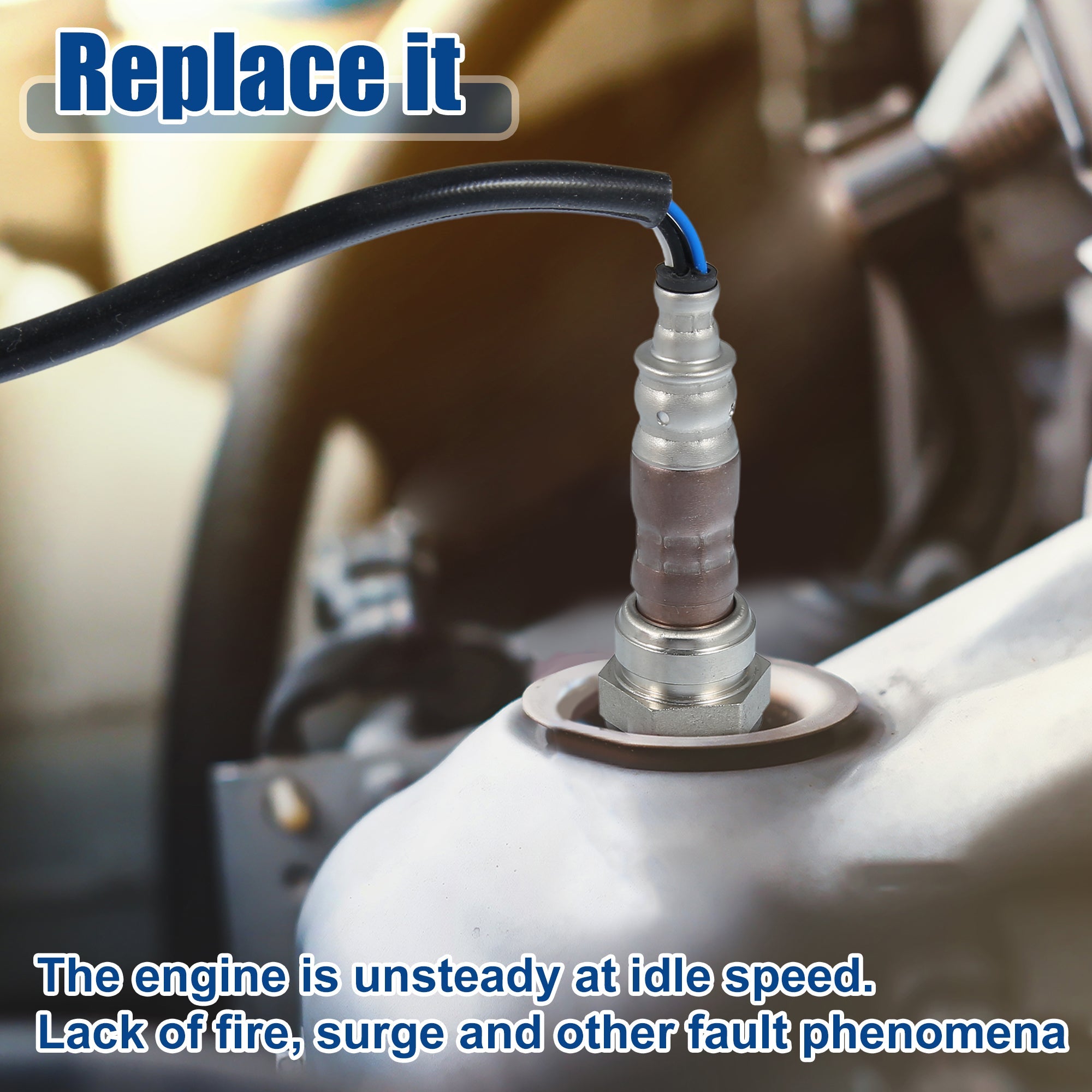 Unique Bargains Car Air Fuel Ratio Oxygen Sensor Replacement Fit for Honda Accord  2.3L L4 - Gas 3.0L V6 - Gas 2000