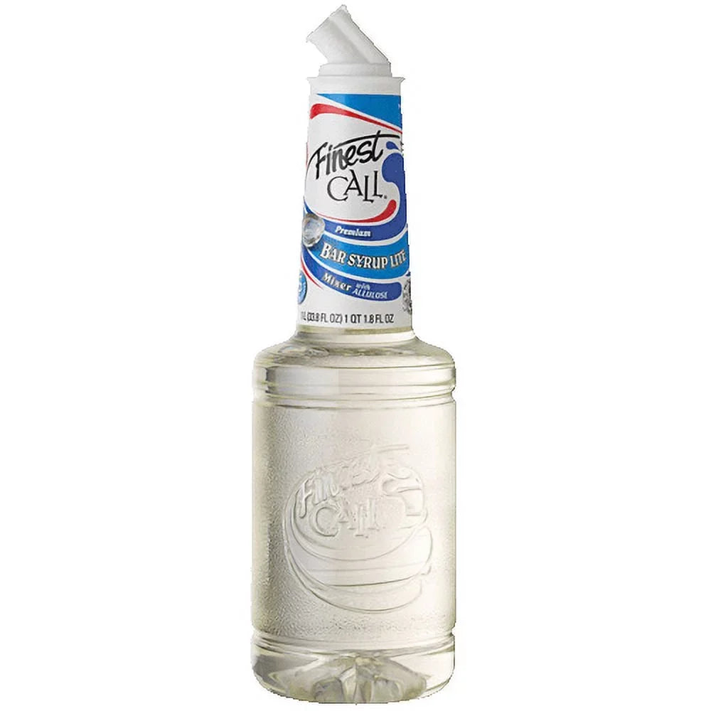 Finest Call Premium Lite Bar / Simple Syrup 1 Liter - Sweetened with Allulose