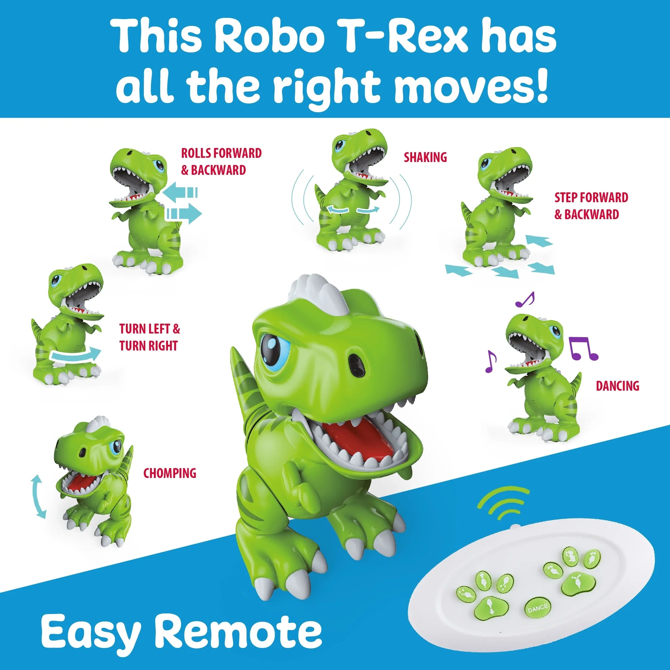 Power Your Fun Robot Pet T-Rex