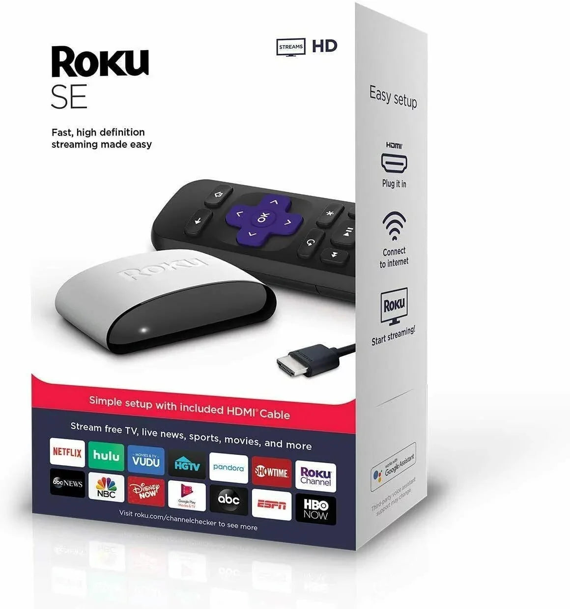 Roku  Streaming Media Player for Apple +, Netflix, Disney+Roku Channel 2019