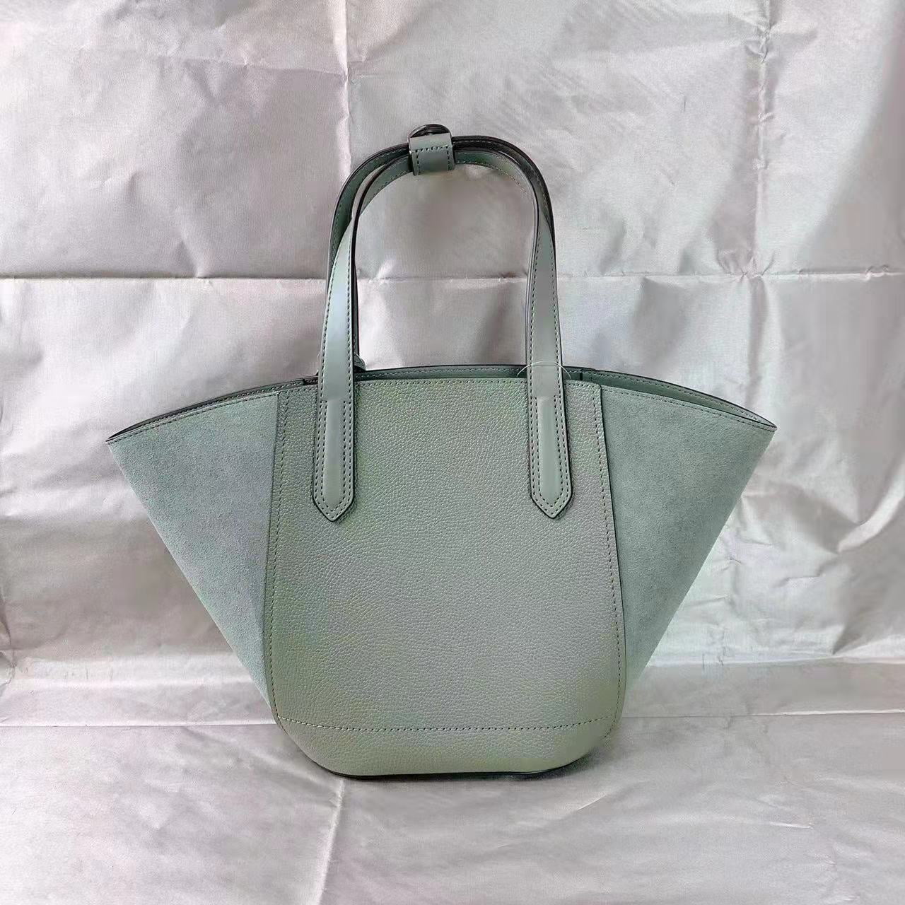 Michael Kors 35F1Gpat1S Portia Small Tote Bags In Army Green