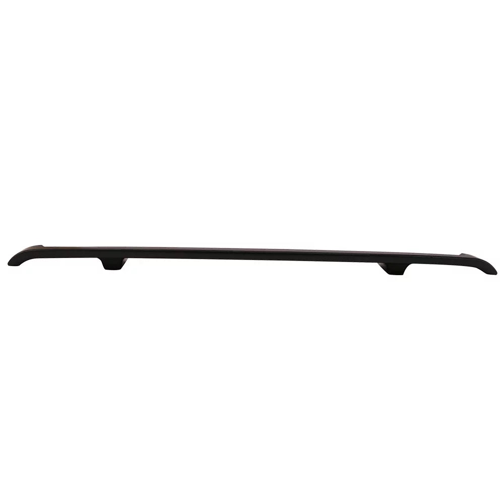 Ikon Motorsports Compatible with 05-09 Ford Mustang  Factory Style Trunk Spoiler Unpainted  Black Wing