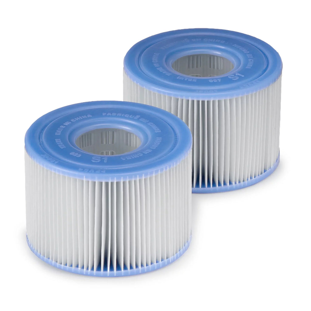Intex PureSpa Plus Inflatable Bubble Jet Spa & Replacement Filters (8 Pack)