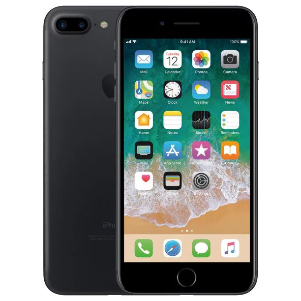 Restored Apple iPhone 7 Plus, 32 , Black - Fully Unlocked -  and  compatible (Refurbished)