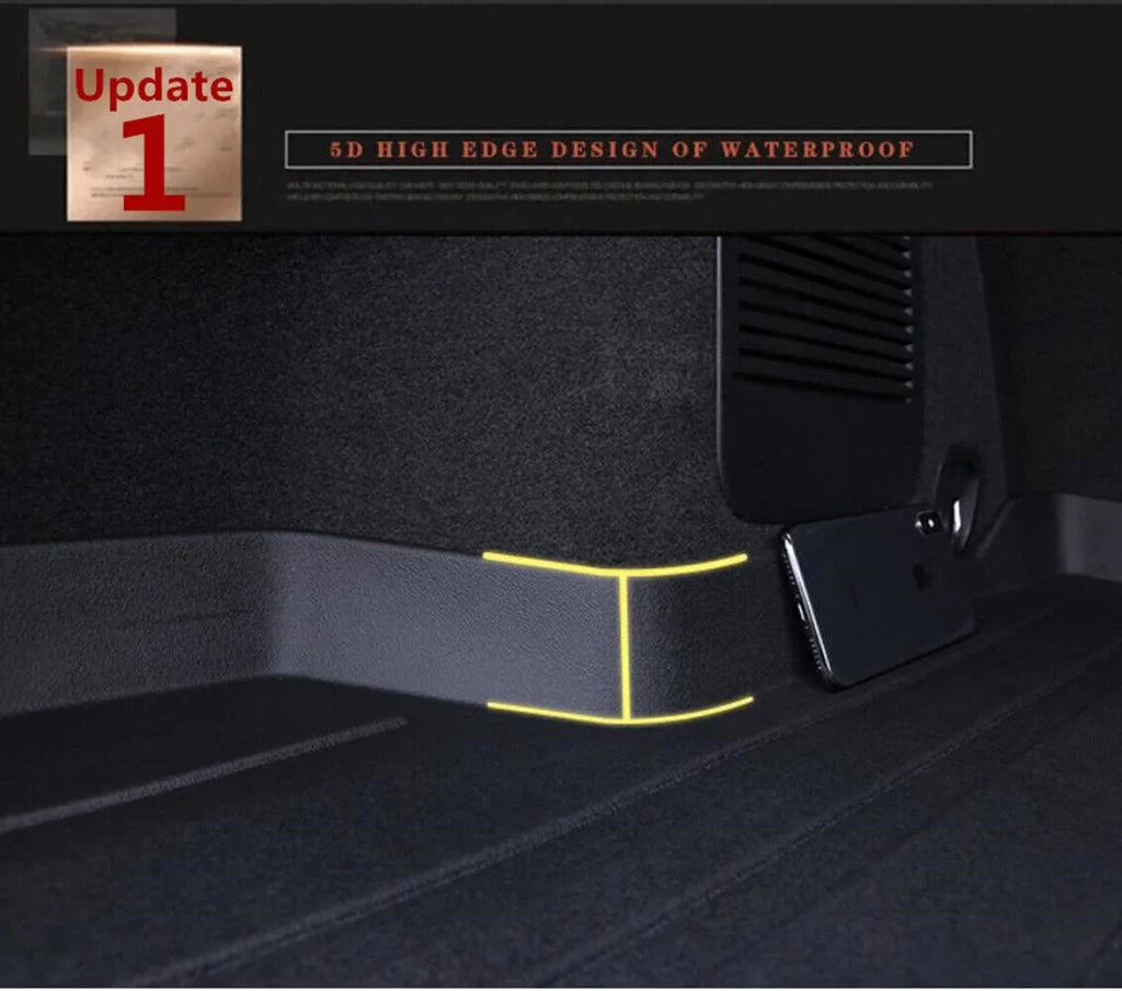 Trunk Liner  Cargo Mats for 2013-2017 Toyota Camry Easy to Clean Carpets