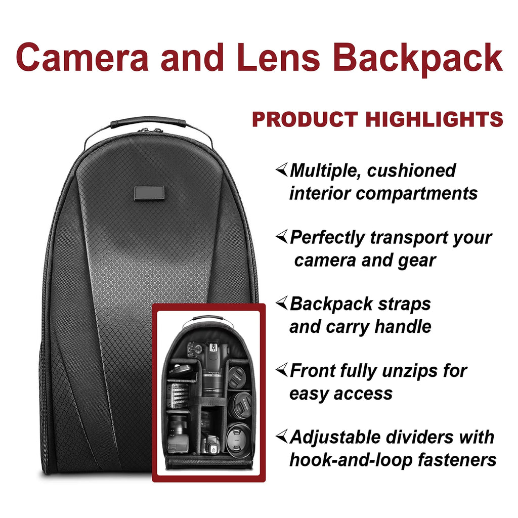 Canon  Rebel T100 / 4000D  Camera with 18-55mm Lens, SanDisk 64GB Memory, Tripod, Backpack and ZeeTech Bundle