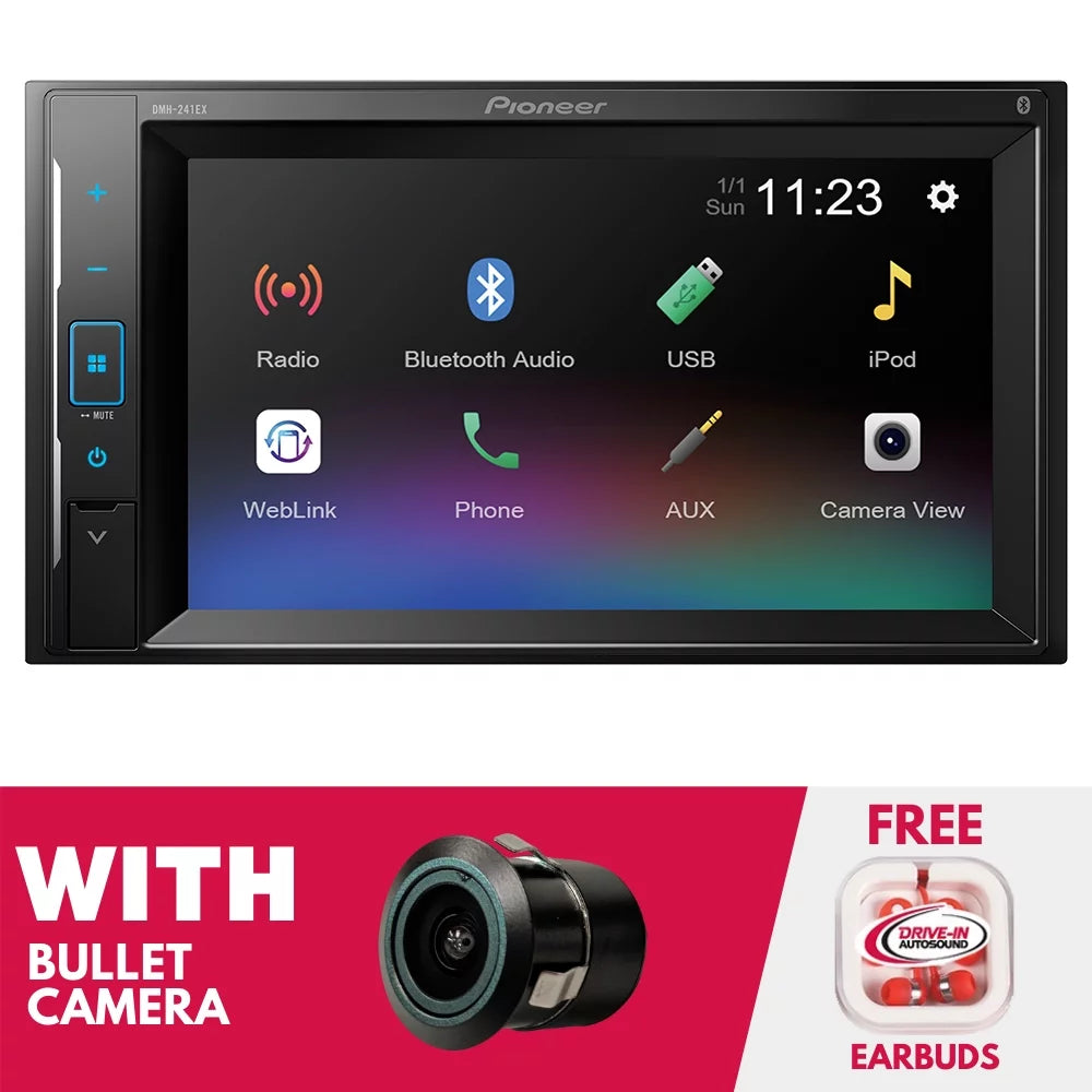 New Pioneer -241EX Digital Media Receiver w/ Bullet Camera (Does Not Play CDs)