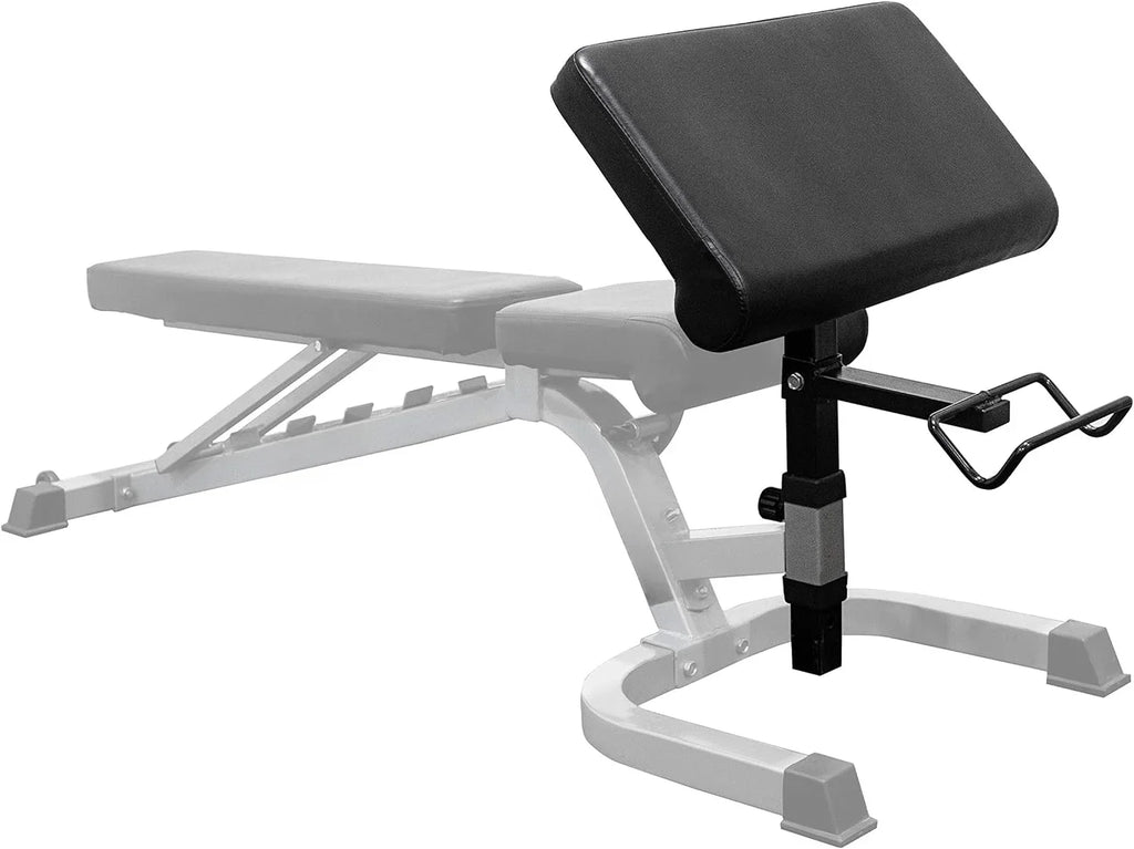 '-2 Preacher Curl Bench Attachment For Use W/Benches Only