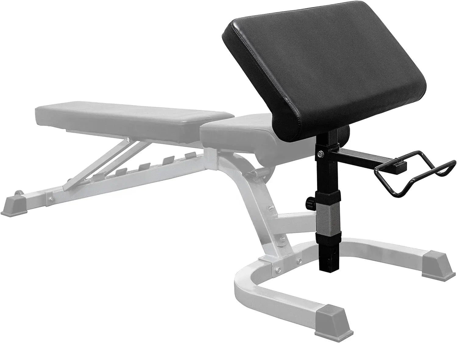 '-2 Preacher Curl Bench Attachment For Use W/Benches Only