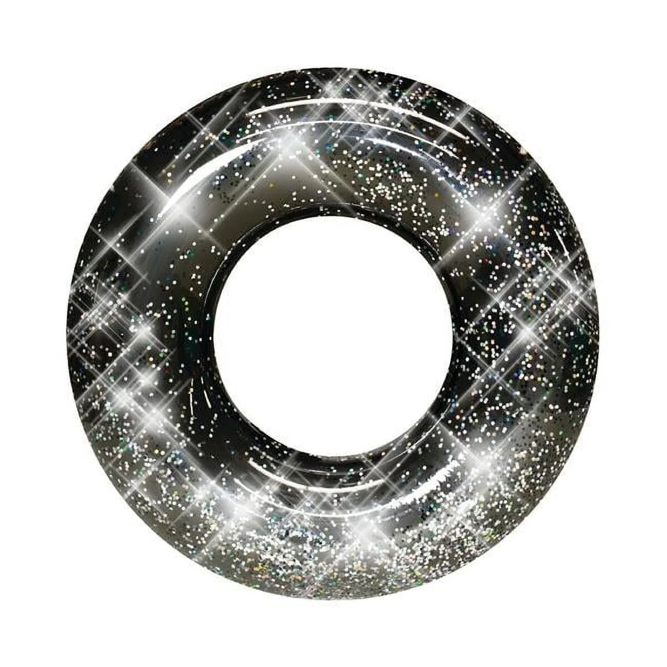 Glitter Pool Tube 48"- Black Glitter