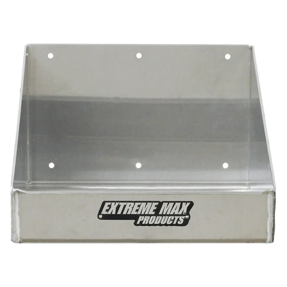 Extreme Max 5001.6032 Rag in a Box Aluminum Dispenser Storage Rack Organizer for Enclosed Race Trailer Shop Garage Storage