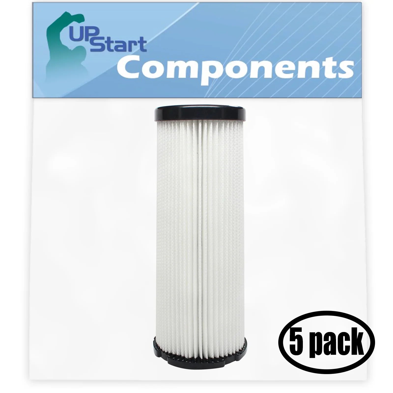 8-Pack Replacement for Dirt Devil Featherlite Bagless Upright M085845CRIMSON Vacuum  Filter - Compatible with Dirt Devil 3JC0280000, F1  Filter