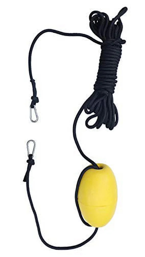 24 Inch Orange Drift Sock Sea Anchor Drogue with 32 ft Kayak Tow Rope Line Buoy Ball Float Leash Sea Brake System for Marine Boat/Yacht/Jet Ski/Inflatable/Power Boat/Sail Boat