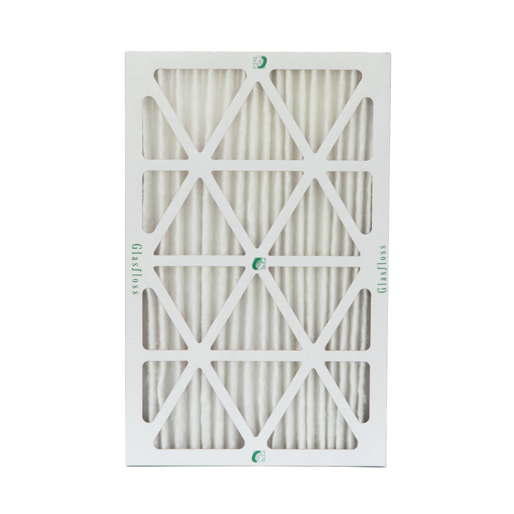12 Pack of 18x24x2  13 Pleated 2" Inch Air Filters by Glasfloss. Actual Size: 17-1/2 x 23-1/2 x 1-3/4