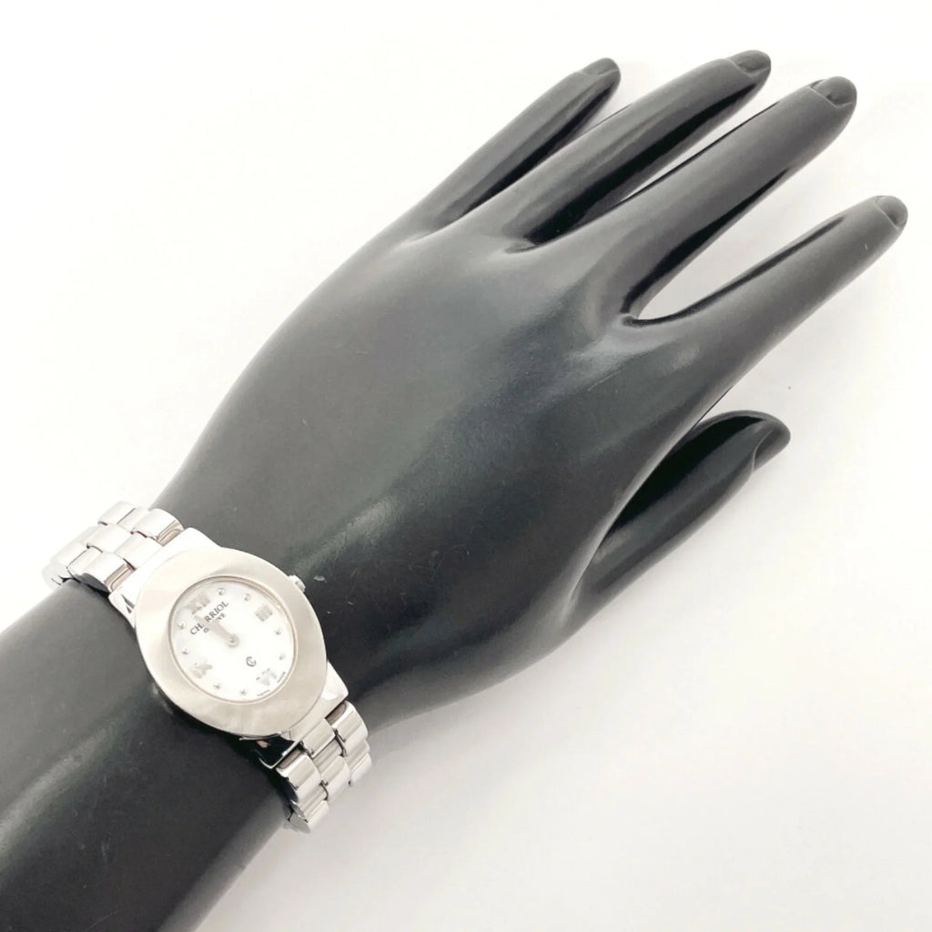 Pre-Owned Charriol Azzurro Watch Stainless Steel  AZURO300900 Women's Silver F3102467 (Good)