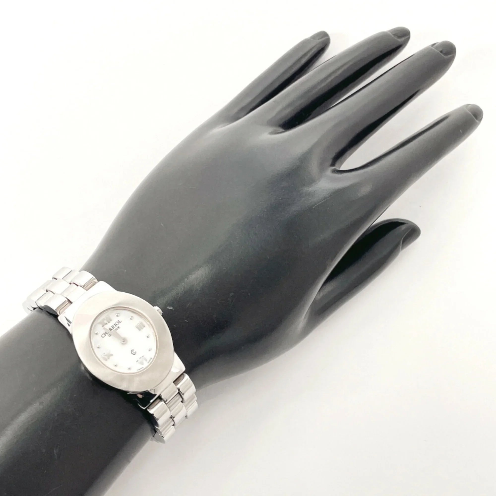 Pre-Owned Charriol Azzurro Watch Stainless Steel  AZURO300900 Women's Silver F3102467 (Good)