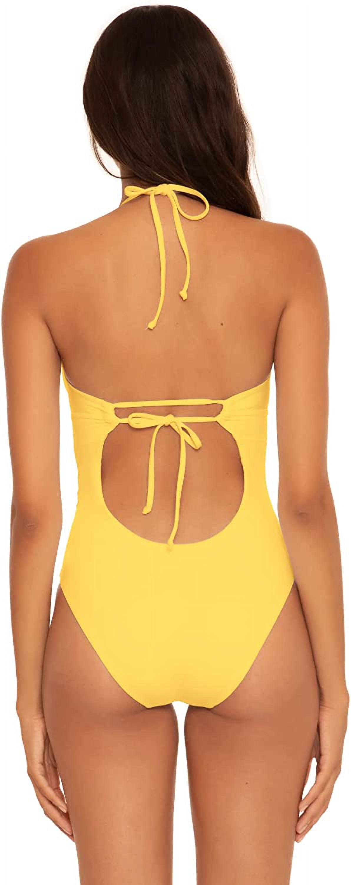 Becca by Rebecca Virtue Womens Multi-Way Convertible One-Piece Swimsuit