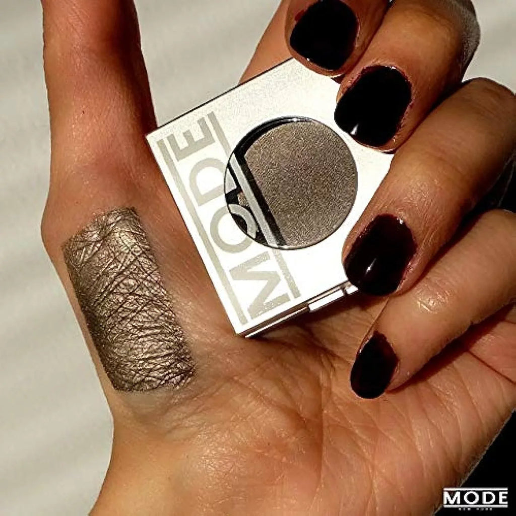 Eyeshadow Absolute, High Pigment Long Wear Potent Color Natural Pressed Powder Eyeshadow Single Compact, Areni Noir  and  Pink Peony Vegan Skincare –   – Gray Taupe Pear