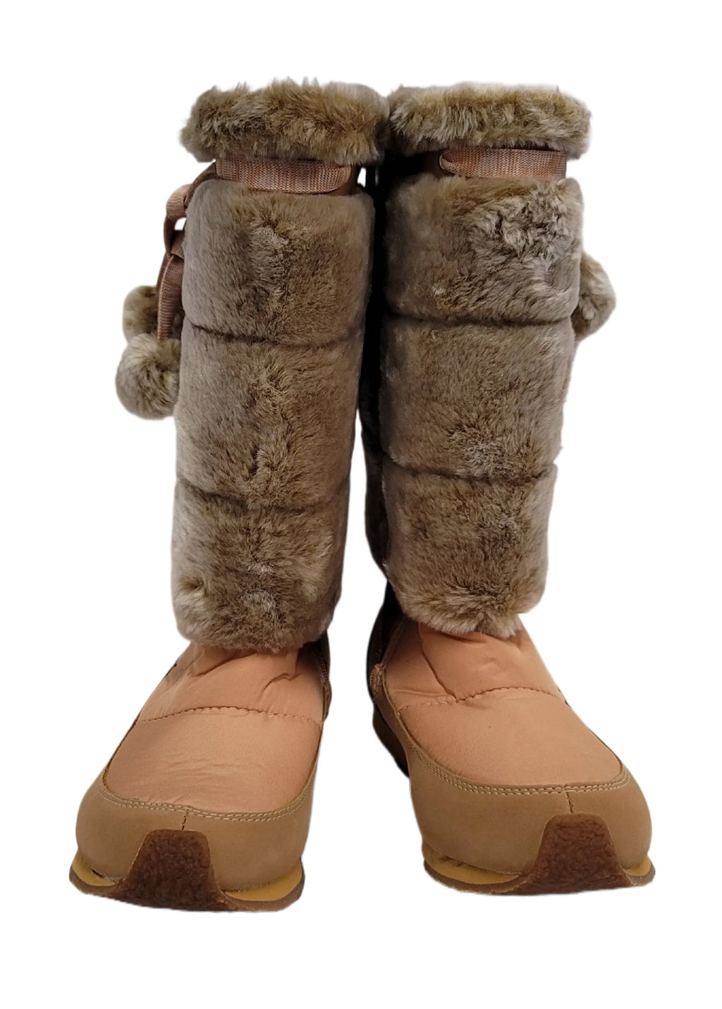 Timberland Junior Big Kid Winterberry Tall Fur Medium Boot Wheat 59996 size 6
