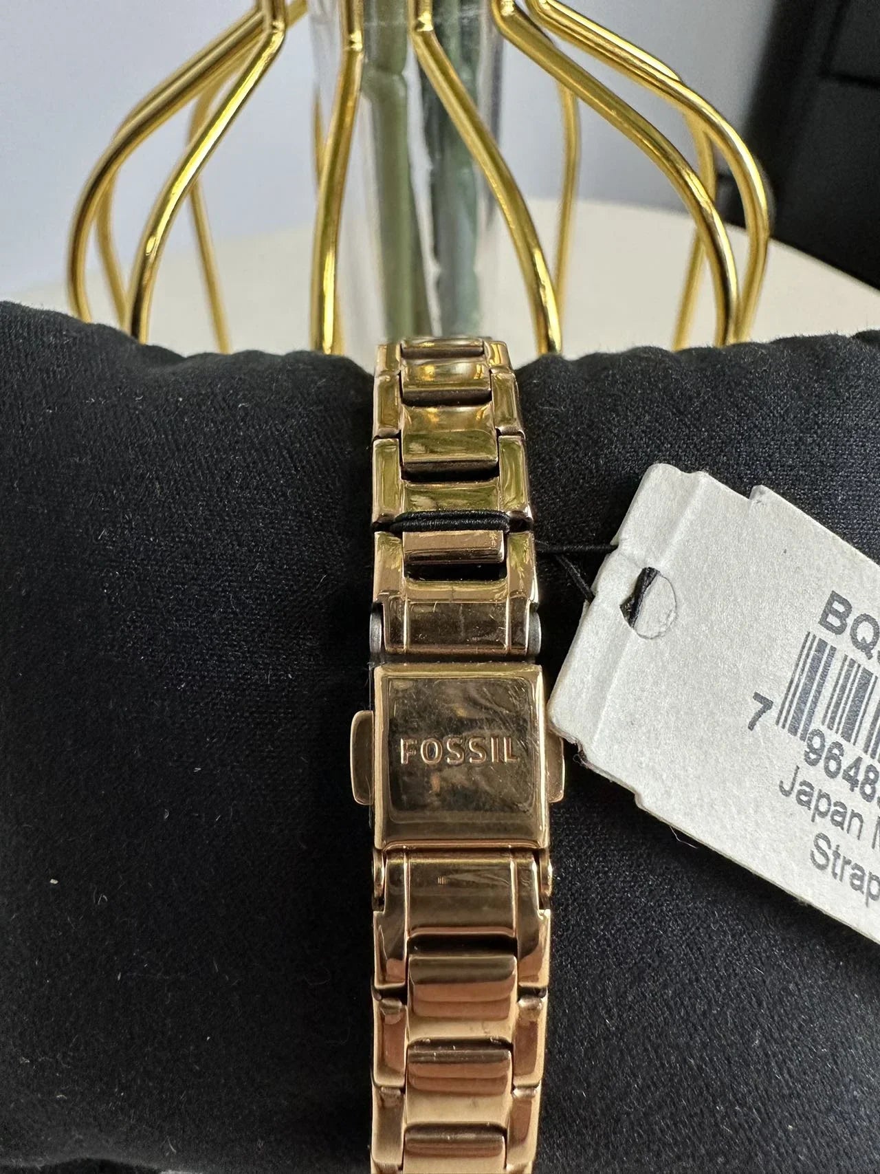 Fossil BQ3670 Rilynn Two-Hand Rose Gold-Tone Stainless Steel Watch