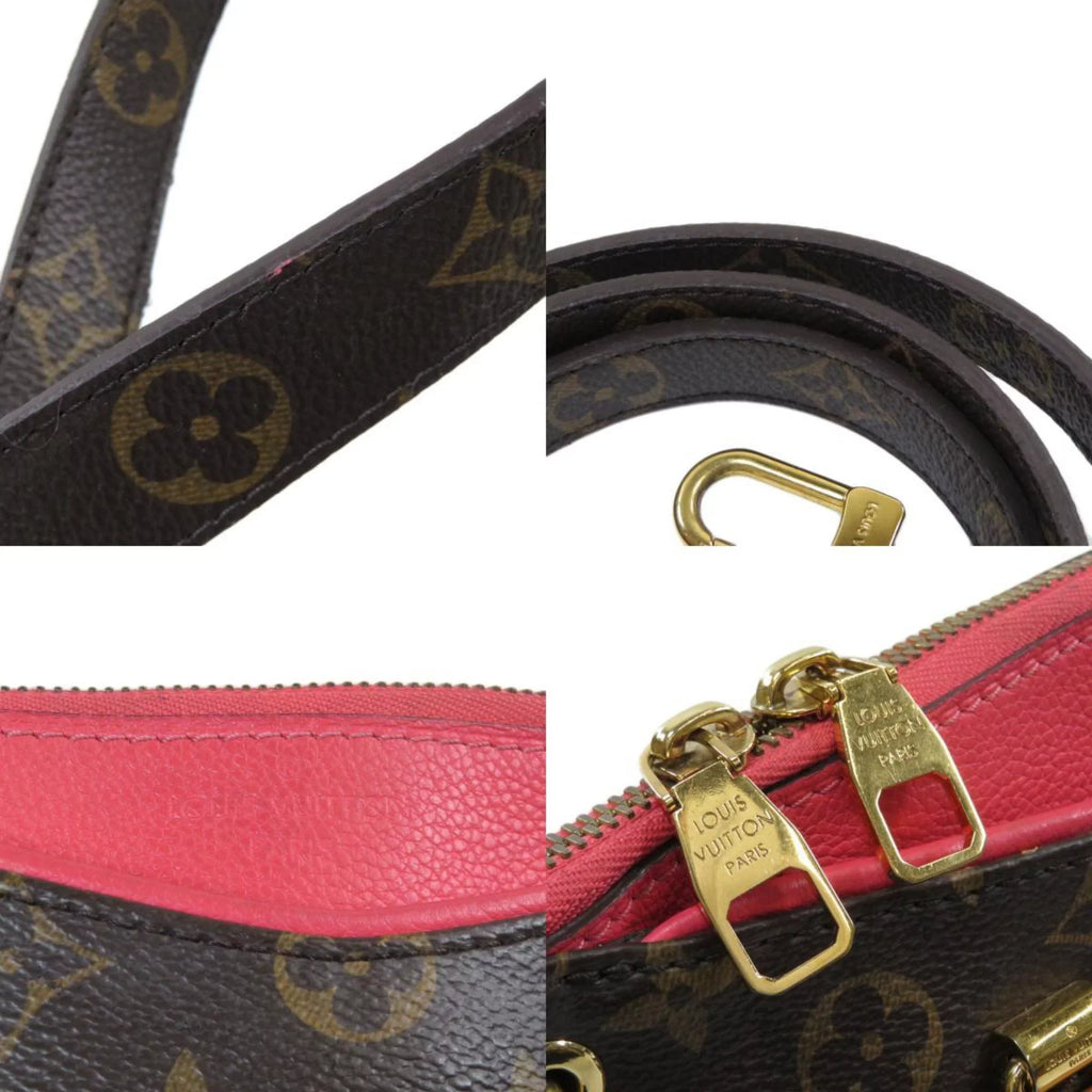 Pre-Owned Louis Vuitton M41734 Pallas  Monogram Handbag Canvas Ladies (Good)
