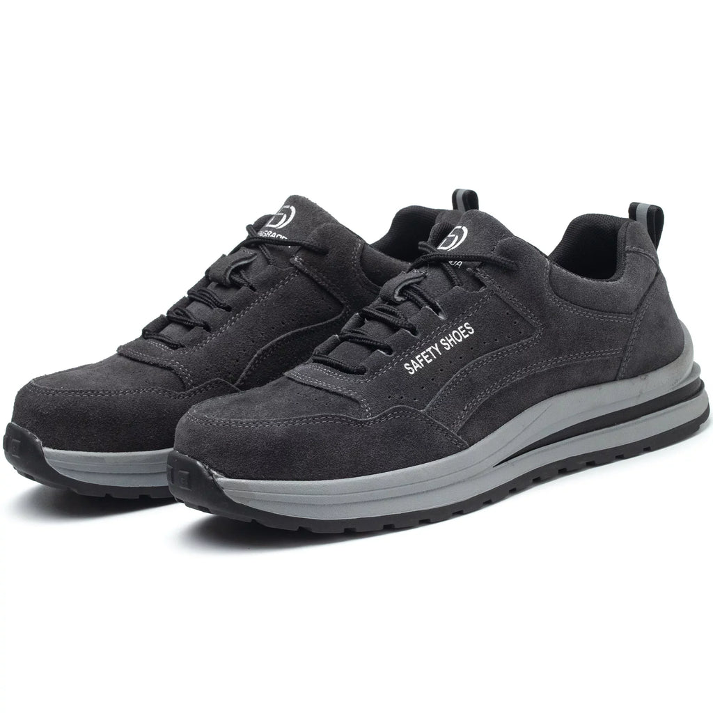 Tanleewa Indestructible Safety Shoes for Men Steel Toe Cap Work Shoe Size Men9.5/Women10.5