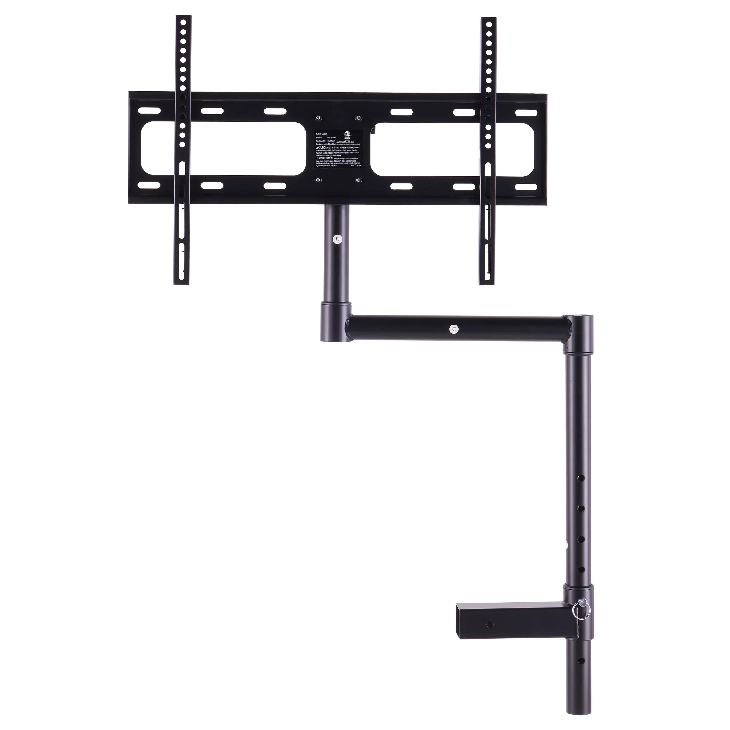 Tailgate Television Mount, Black for TVs 32"-60"