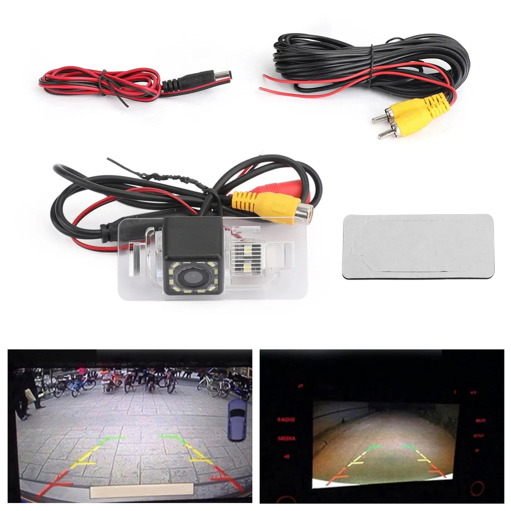 Wireless Reverse Camera 12LED for  E46 E39 E70 E71 X3 X5 E60 E61 E90 E91 E92