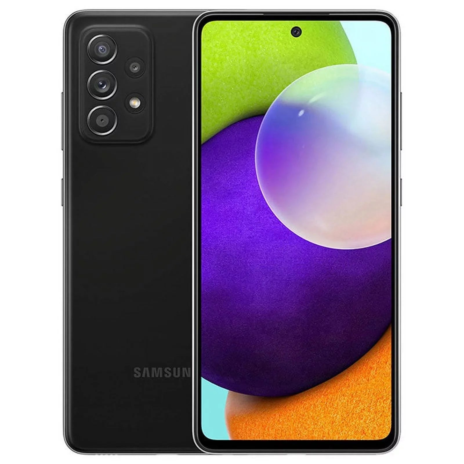Restored Samsung Galaxy A52 5G A526U 128GB Black  Unlocked (&T/TMobile Compatible) Smartphone (Refurbished)