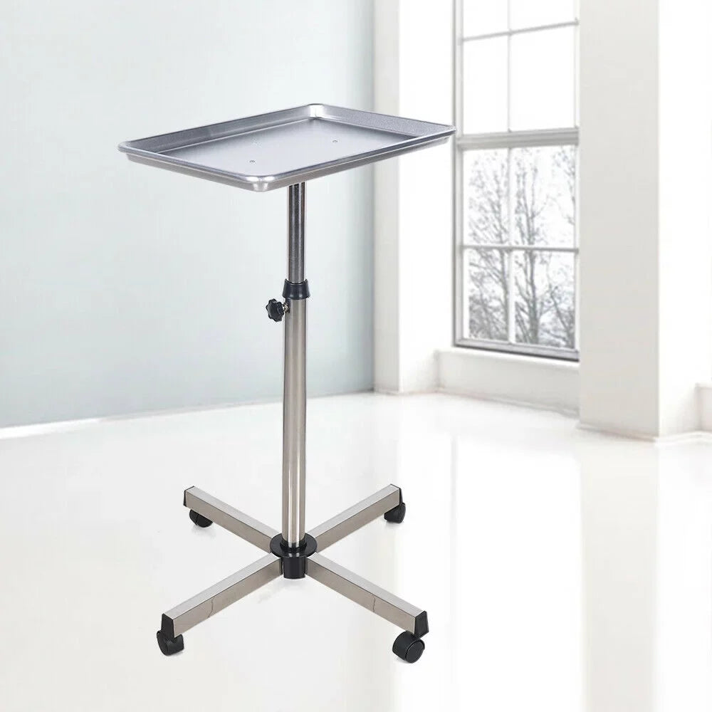 Mobile Cart Rolling Cart Dentistry Clinics Beauty Salon Stand Rack Tray Trolley