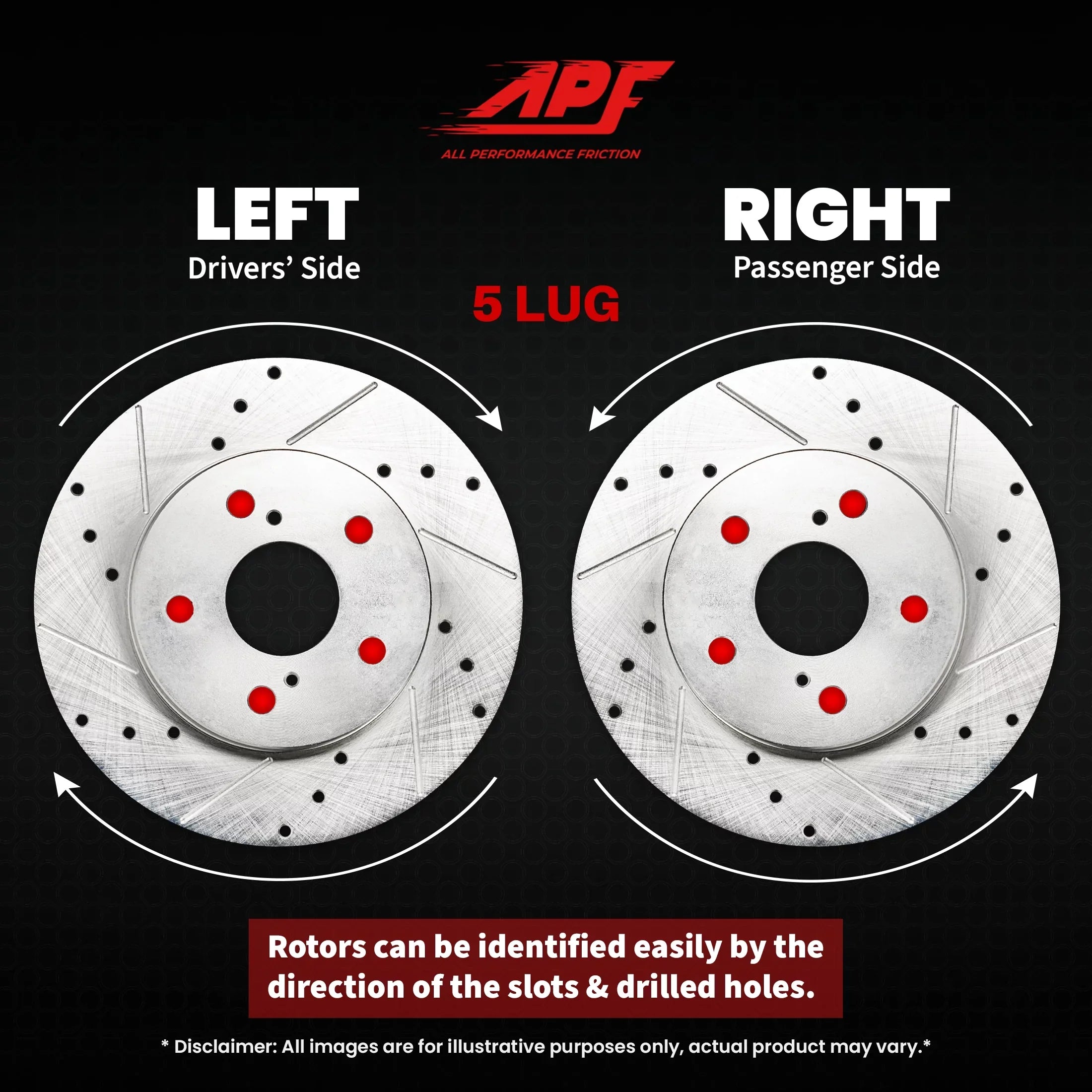 Front Zinc Drill/Slot Brake Rotors + Ceramic Pads for Ford Ranger 4WD 2003-2011