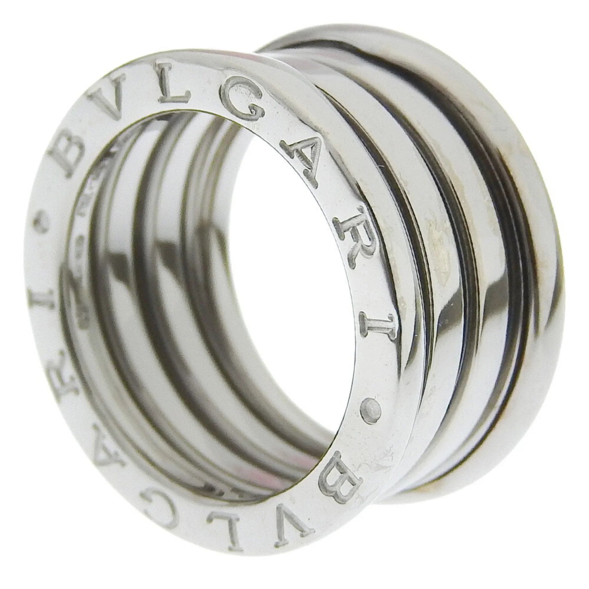 Pre-Owned Bulgari  B-zero1 Ring B-zero One K18 White Gold Approx. 9.3g Women's I220823086 (Good)